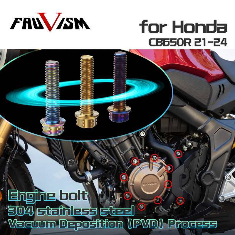 Engine Screws For Honda CBR650 - Engine Parts Motorcycle 评论和价格