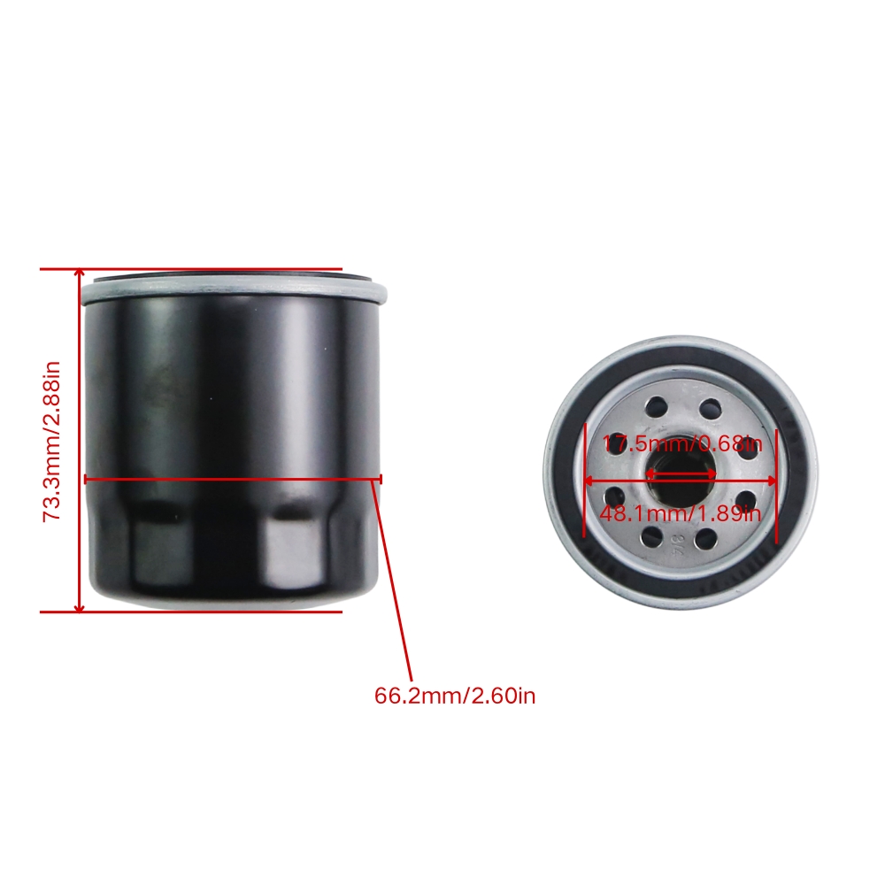 Oil Filter Replace 49065‑0724  - Motorcycle Oil Filter 评论和价格