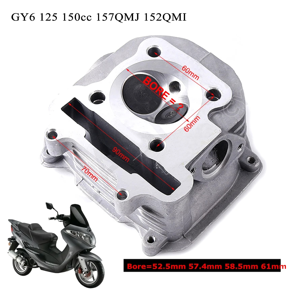 GY6 Cylinder Head Motorcycle P - Engine Parts Motorcycle 评论和价格
